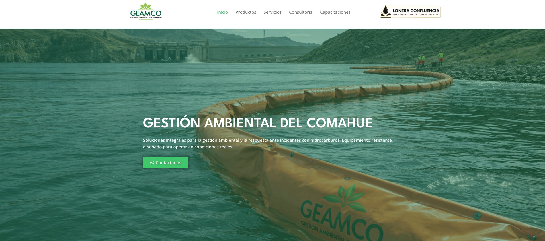 GEAMCO website preview